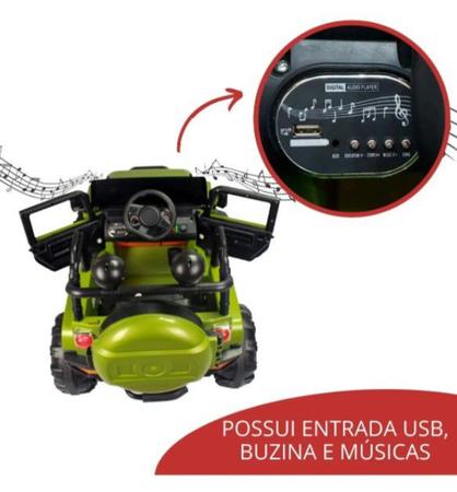 Carrinho Controle Remoto 4X4 Verde Bw192Vd - Importway - Carrinho de Controle  Remoto - Magazine Luiza