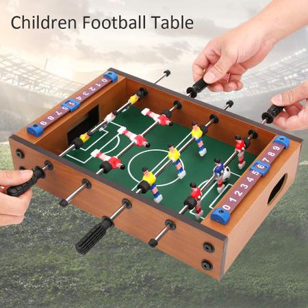 Imagem de Mini Jogo de pebolim, mesa de futebol durável 
