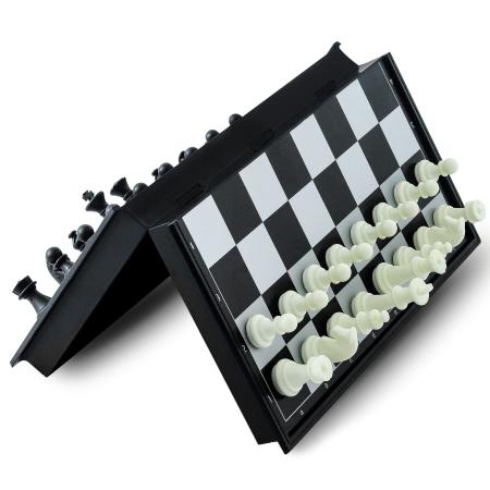 Mini Jogo De Xadrez Magnetico Tabuleiro Portatil Estrategia 832207 - Art  Game