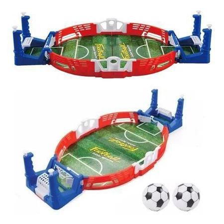 Mini Jogo Futebol De Mesa Portátil Brinquedo Infantil Adulto