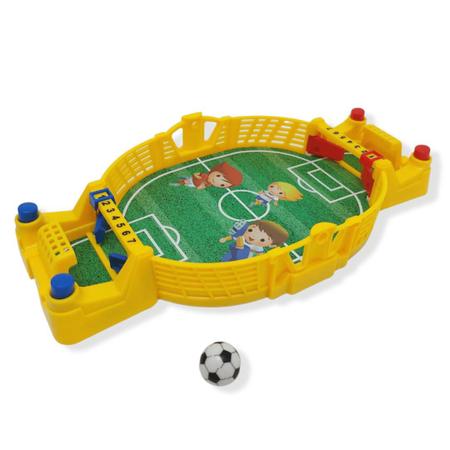 Mini Jogo Futebol De Mesa Portátil Arena Infantil Gol A Gol