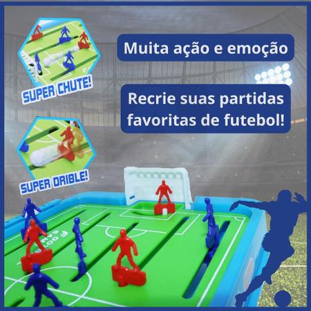 Jogo De Futebol Mesa Infantil Estilo Botão Brinquedo Menino