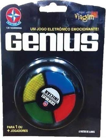 Jogo Genius Eletronico Estrela Estrategia Infantil Criança Menino Menina  Memoria Som e LUZ Presente Aniversario Familia Pilhas AA Inclusas -  Brinquedos Clássicos - Magazine Luiza