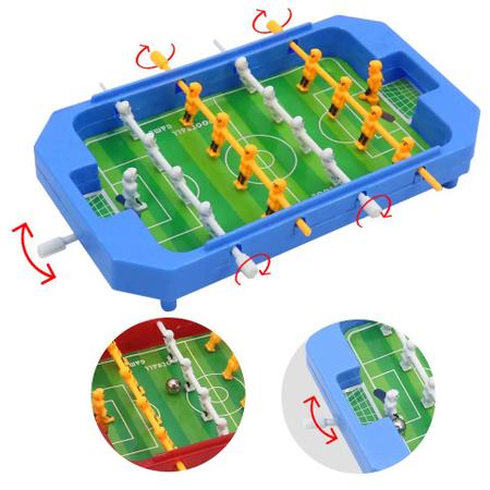 Mini Jogo Pebolim Futebol Infantil Divertimento Para Kids - Online - Outros  Jogos - Magazine Luiza