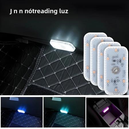 Imagem de Mini Lâmpada LED Sem Fio para Carro - Toque, USB e Luz de Leitura