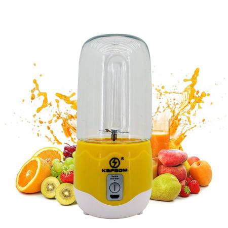Mini Liquidificador Portátil Shake Juice Cup 4 Lâminas Recarregável -  Kapbom - Liquidificador Blender - Magazine Luiza