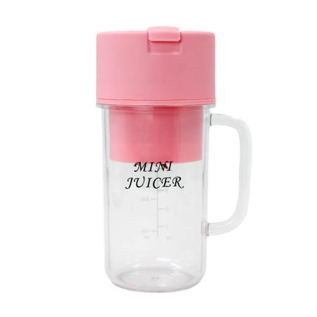 Imagem de Mini Liquidificador Portátil Shake Suco Juice Cup Caneca Cabo USB - BOX EDILSON