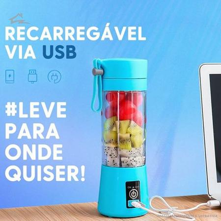 Mini liquidificador portátil shake - Juice cup - Liquidificador Blender -  Magazine Luiza