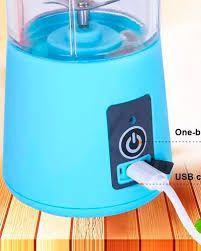 Imagem de Mini Liquidificador Portátil Verão Juice Copo Shake Vitamina Elétrico 12 volts 380ml