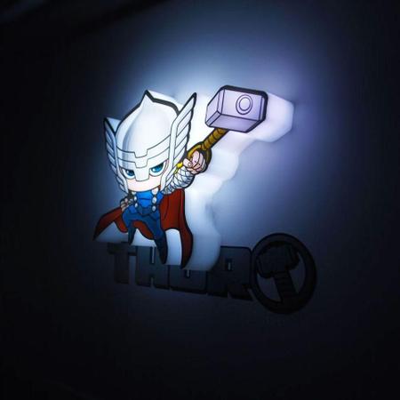 Imagem de Mini Luminária 3D Light FX Vingadores Thor