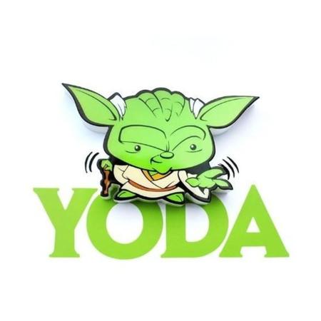 Imagem de Mini Luminária 3D Light Fx Yoda - Star Wars