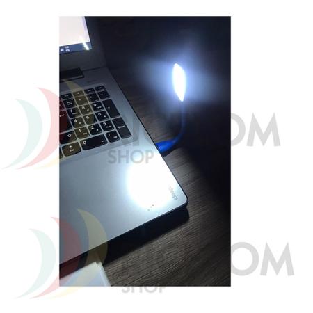 Imagem de Mini Luminária Luz Lampada Led Abajur Notebook Usb Flexível - 5 unid.