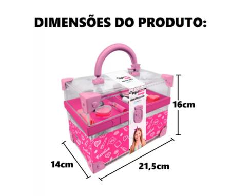 Maleta de Maquiagem Infantil - My Barbie