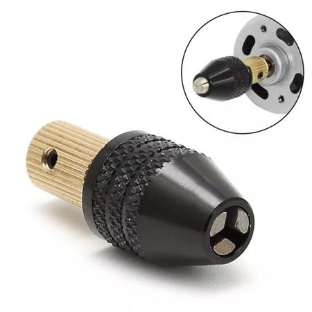 Imagem de Mini Mandril Acoplavel. Mandril Para Motor Kit Peças 3,17mm