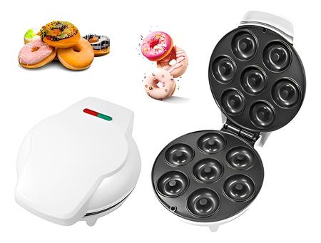 Imagem de Mini Máquina Elétrica 110v Confeitaria 7 Rosquinhas Donuts