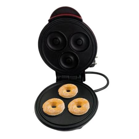 Imagem de Mini Máquina Fer Donuts Rosquinhas Confeitaria 3 Furos