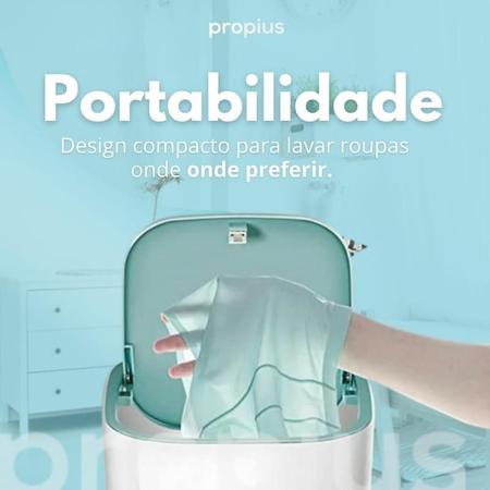 Imagem de Mini Máquina Lavar Roupa Íntima Bebê Acampamento Automático