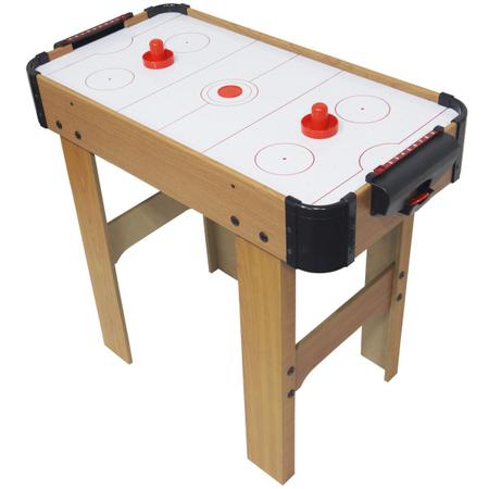 Mini Jogo Air Hockey De Mesa 71 cm Completo Portátil JH7056G - Tem