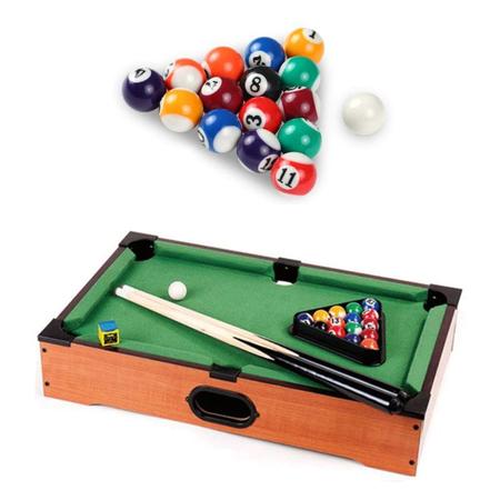 Jogo Bilhar Sinuca Com 15 Acessórios Brinquedo Infantil em