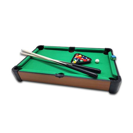 Mini Mesa De Sinuca Snooker Bilhar Em Madeira Jogo completo qloja! 