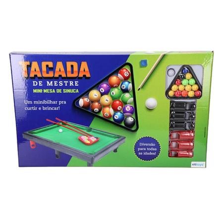 Jogo Sinuca Jogo Mini Mesa De Bilhar Snooker Sinuca Brinquedo Completo