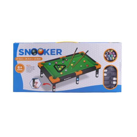 Mesa De Bilhar Snooker Infantil Sinuca Menina ou Menino - Braskit - Sinuca  / Bilhar Infantil - Magazine Luiza