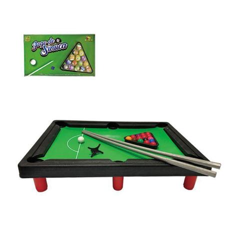 Jogo Mini Mesa De Sinuca Snooker Bilhar Infantil