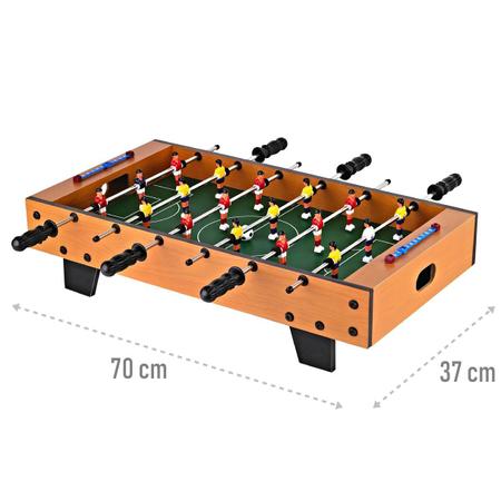 Brinquedo Mini Pebolim Totó Futebol De Mesa Criança 2 Player - 99 Toys -  Mini Pebolim - Magazine Luiza