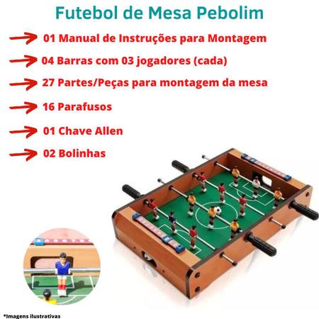 Pebolim: futebol pra todo mundo - Blog da Lu - Magazine Luiza