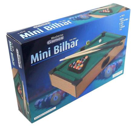 Mini Mesa De Sinuca Bilhar Madeira Infantil 16 Bolas 2 Tacos Jogo  Profissional Grande Premium Acessorios Completa Bolas - Mundo Do Comercio -  Sinuca / Bilhar Infantil - Magazine Luiza