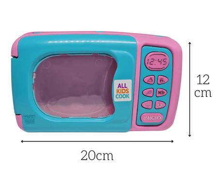 Microondas De Brinquedo Forninho Mini Cozinha Menina - Usual Brinquedos -  Microondas de Brinquedo - Magazine Luiza