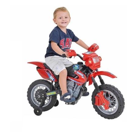 Mini Moto Motinha Infantil Motocross p/ Crianças Rodinhas 6v - Bambola -  Moto Elétrica Infantil - Magazine Luiza