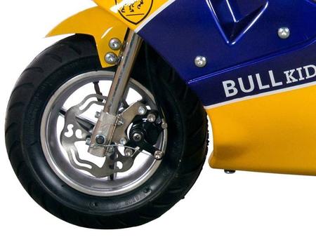 Mini Moto Motorizada Bk-R6 49cc Corinthians Preta Bull Motors