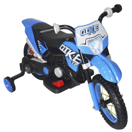 Moto Rider Cross 6V eletrica para crianças