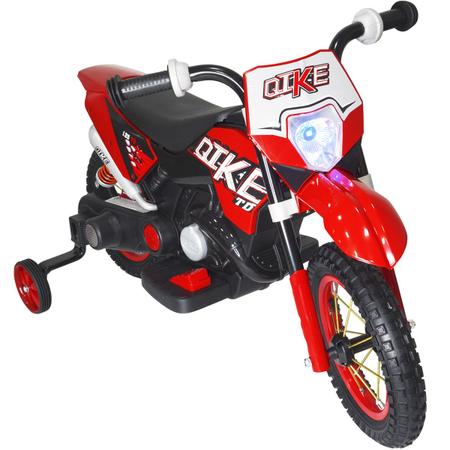 Mini Moto Cross 6V Elétrica Recarregável Infantil Triciclo Criança Brinqway  BW-083VM Vermelho Bivolt - BEST SALE SHOP