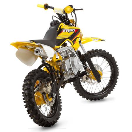 Imagem de Mini Moto Cross Amarelo Pro Tork TR50F 2017 Off Road 50cc Aro 10 e Gasolina