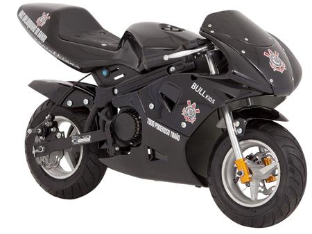 Mini Moto Motorizada Bk-R6 49cc Corinthians Preta Bull Motors - Compre  Agora