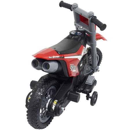 Mini Moto Cross Infantil Elétrica 6V Recarregável Triciclo Criança Bivolt  Brinqway Bw233 Motorizado