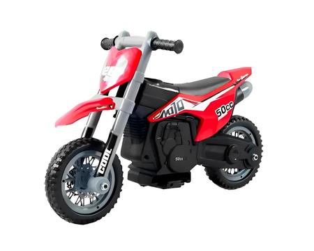 Mini Moto Eletrica Infantil 6V Vermelho