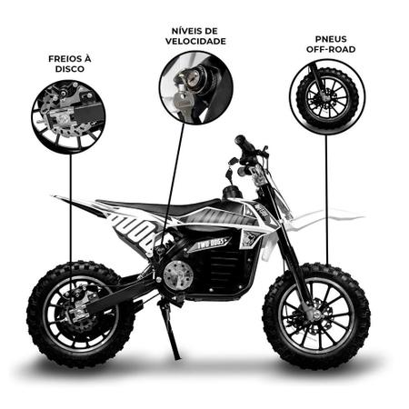 Mini Moto Elétrica Dirt EMX 800w Two Dogs – Two Dogs