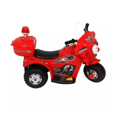 Moto Eletrica Infantil Com Bau