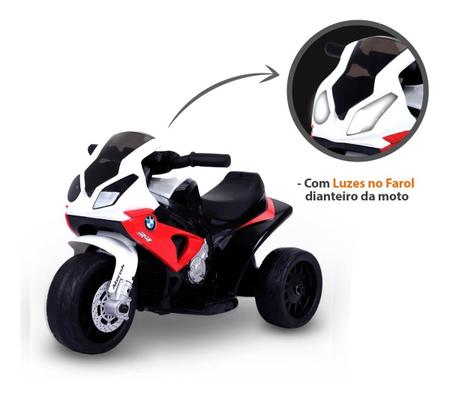 Mini Moto Elétrica Infantil BMW S1000 RR Zippy Toys Crianças Diversos  Modelos Suporta 30kg Bateria Recarregável - Auto Equip