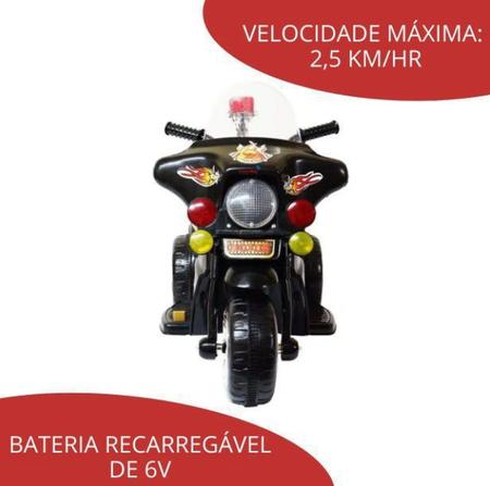 Imagem de Mini moto elétrica infantil importway preta nv bw006pr - Importway