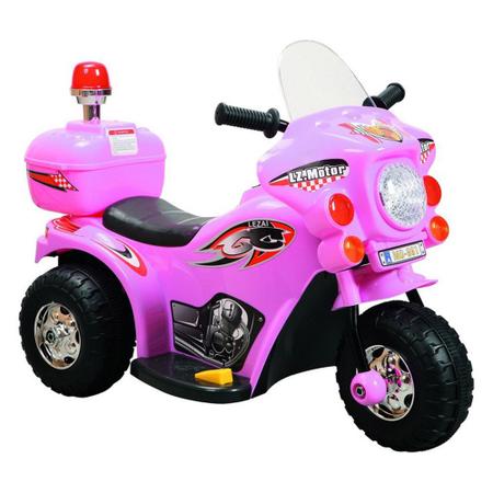 Moto motorizada infantil menina