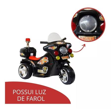 Triciclo infantil masculino da policia