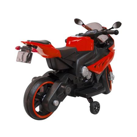 Mini Moto Elétrica Infantil Vermelha BW044VM