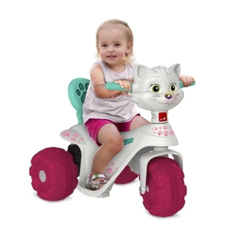 Mini Moto Elétrica Infantil Scooter Gatinha 6V - Bandeirante - Moto  Elétrica Infantil - Magazine Luiza