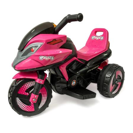 Mini Moto Elétrica Infantil Triciclo Motoca Criança 6v Rosa - Unitoys - Moto  Elétrica Infantil - Magazine Luiza