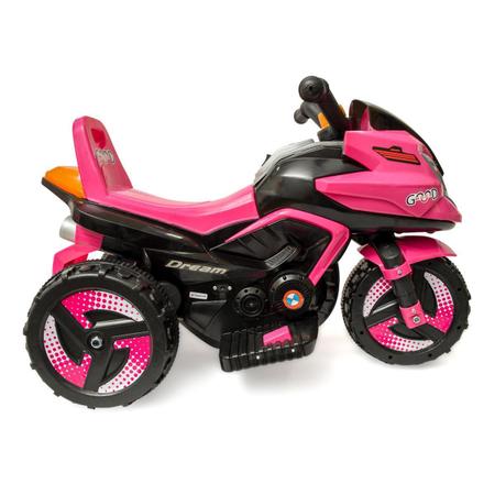 Mini Moto Elétrica Infantil Triciclo Motoca Criança 6v Rosa - Unitoys - Moto  Elétrica Infantil - Magazine Luiza