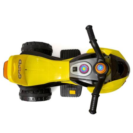 Motinha Elétrica Infantil Amarela Mini Moto Crianças Com Som Luz Bangtoys -  Moto Elétrica Infantil - Magazine Luiza